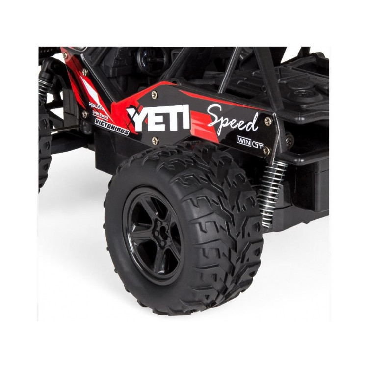 YETI 2WD - 21cm - 20km/h - červený