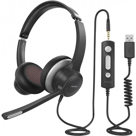 MPOW HC6 Business headset - černá