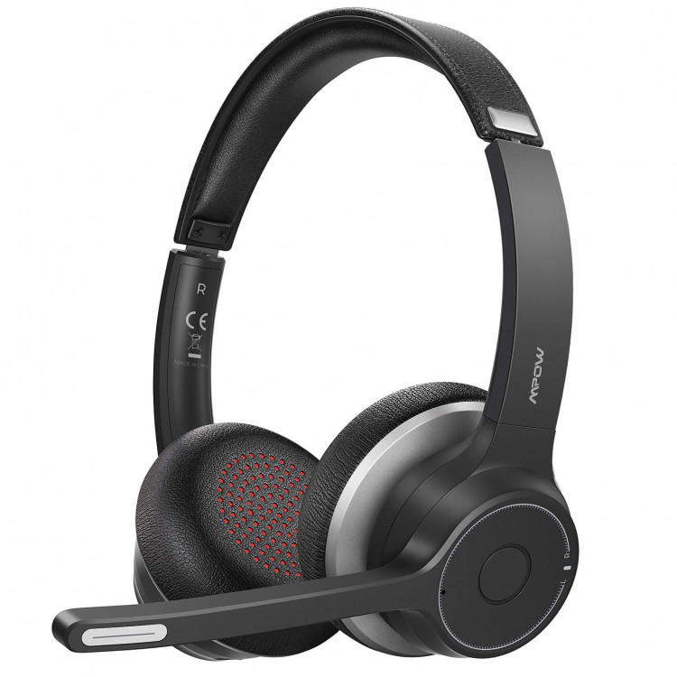 MPOW HC5 Business headset - bezdrátová sluchátka, černá