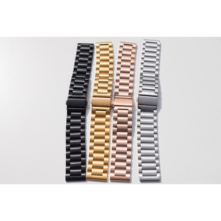 Xiaomi Amazfit Bip luxusní ocelový náramek Zlatá