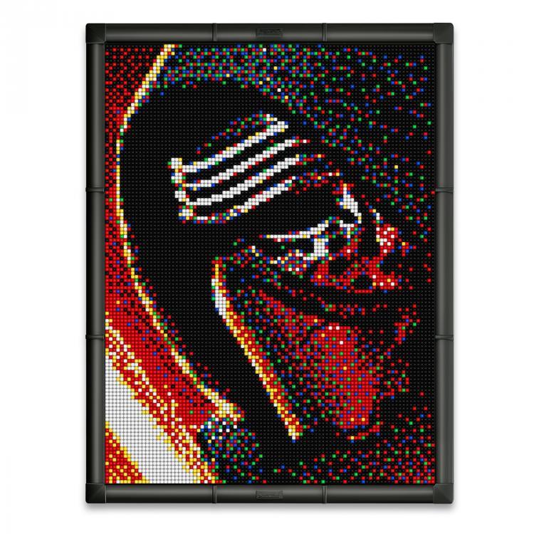 Quercetti Pixel Art 9 Star Wars Kylo Ren