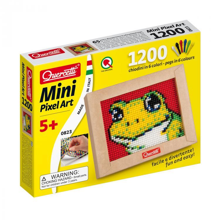 Quercetti 0823 Mini Pixel Art - žába