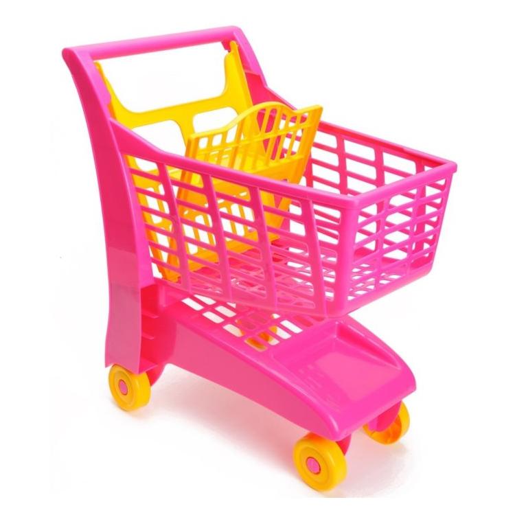 Androni Nákupní vozík - růžový
